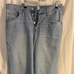 Universal Thread Light Blue Denim Painter’s Pants